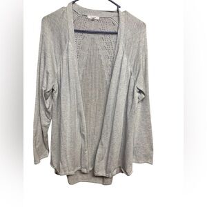 💥Maurices Light Gray Women's Cardigan
